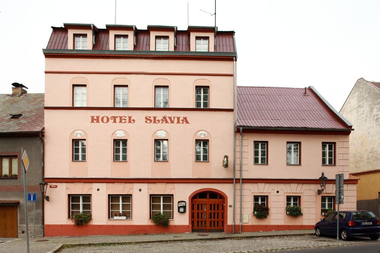 Hotel Slavie Klášterec nad Ohří Eksteriør bilde